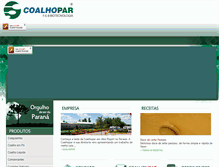 Tablet Screenshot of coalhopar.com.br